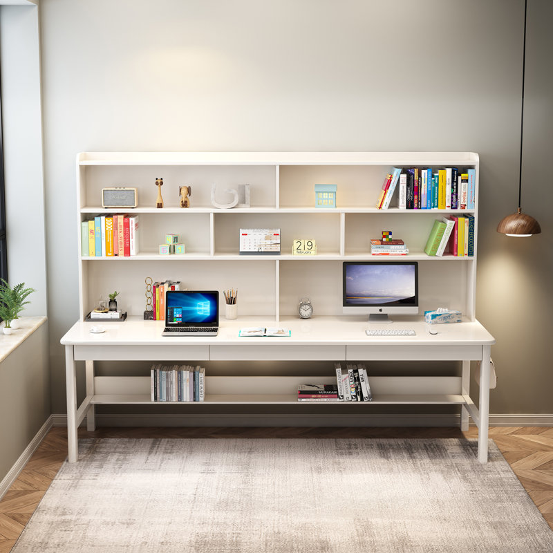 Latitude Run® Kizi Rectangle Credenza Desk & Reviews Wayfair